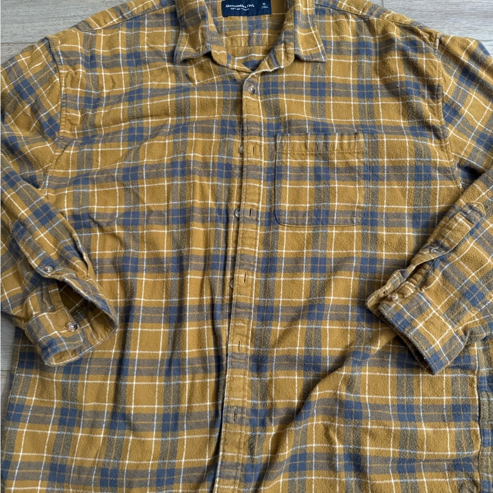 Mens Abercrombie flannel
